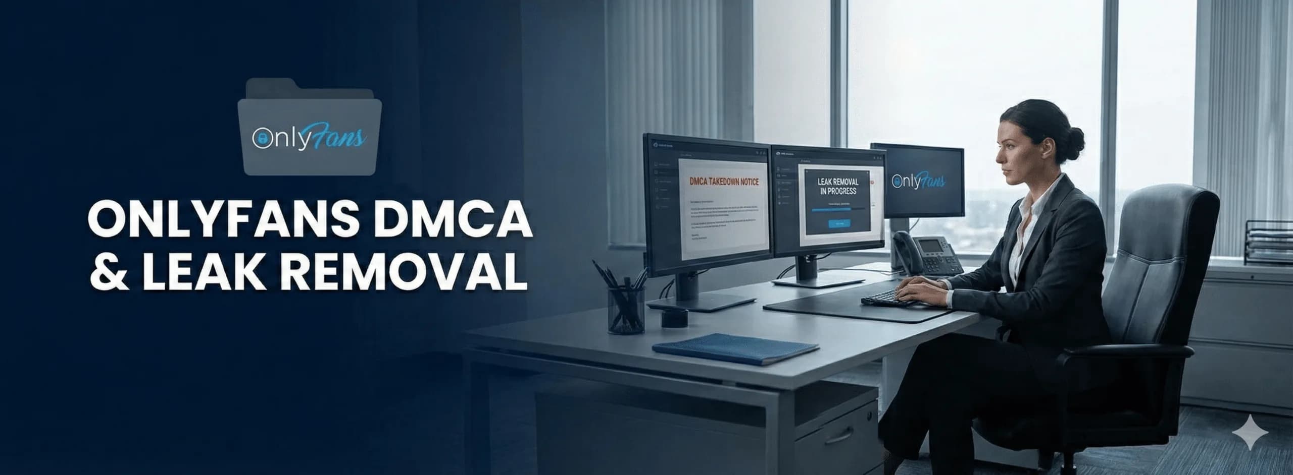 Protection DMCA et retrait des fuites OnlyFans par Bunny Agency